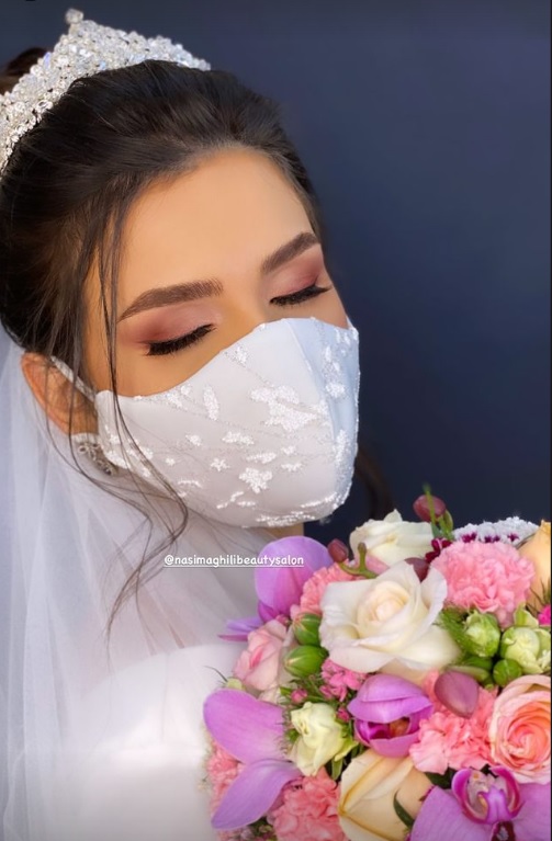 آرایش عروس - ماسک عروس